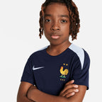 Maillot d'entrainement Equipe de France Junior 2024 - Marine/Bleu