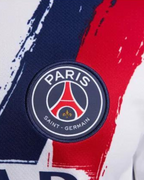 Maillot PSG Extérieur 2025/2026 - Blanc/Bleu/Rouge