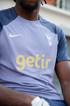 Maillot d'entrainement Tottenham - Gris/Blanc/Jaune