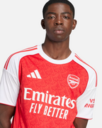 Maillot Domicile Arsenal 2025/2026 - Rouge/Blanc