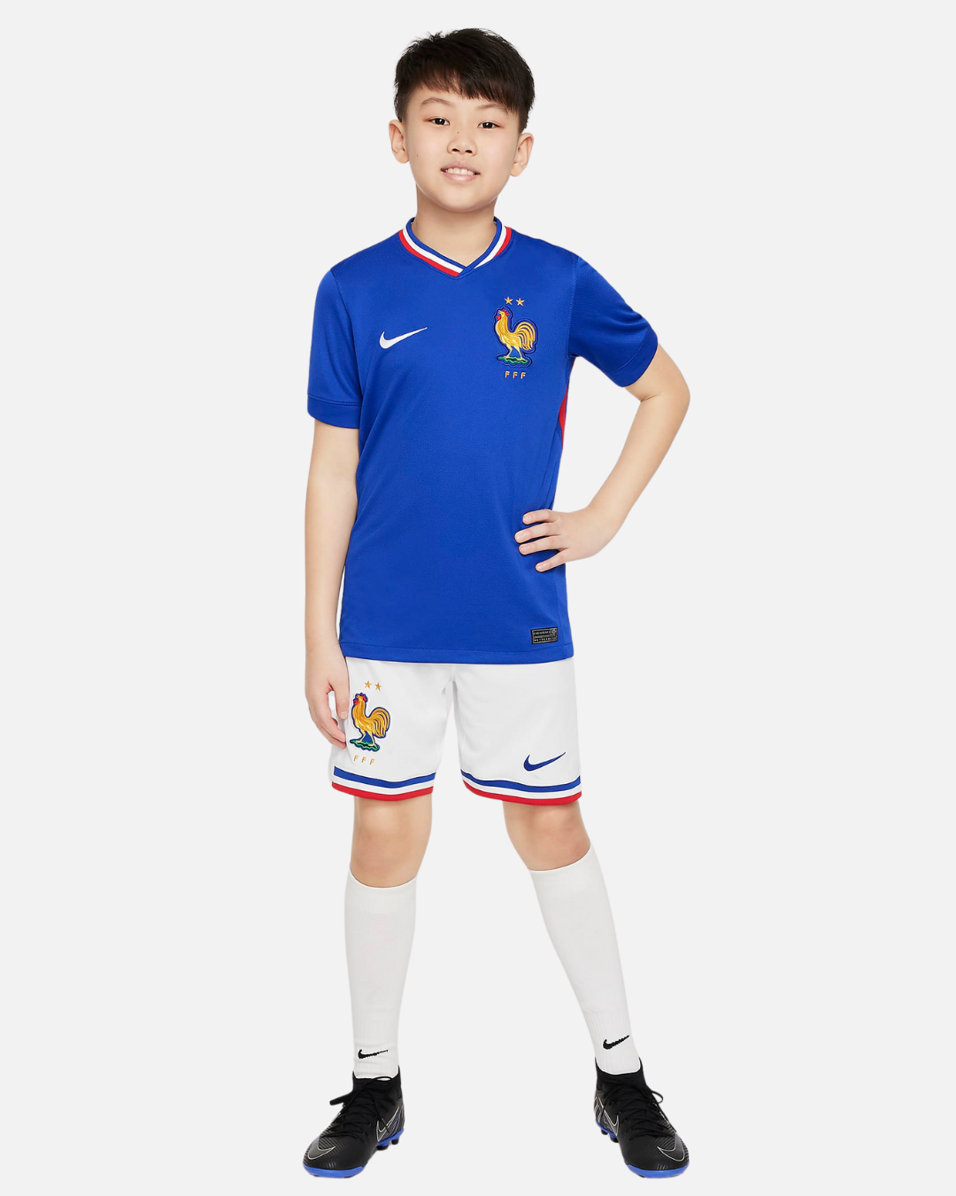 Maillot Domicile Equipe de France 2024 Enfant - Bleu