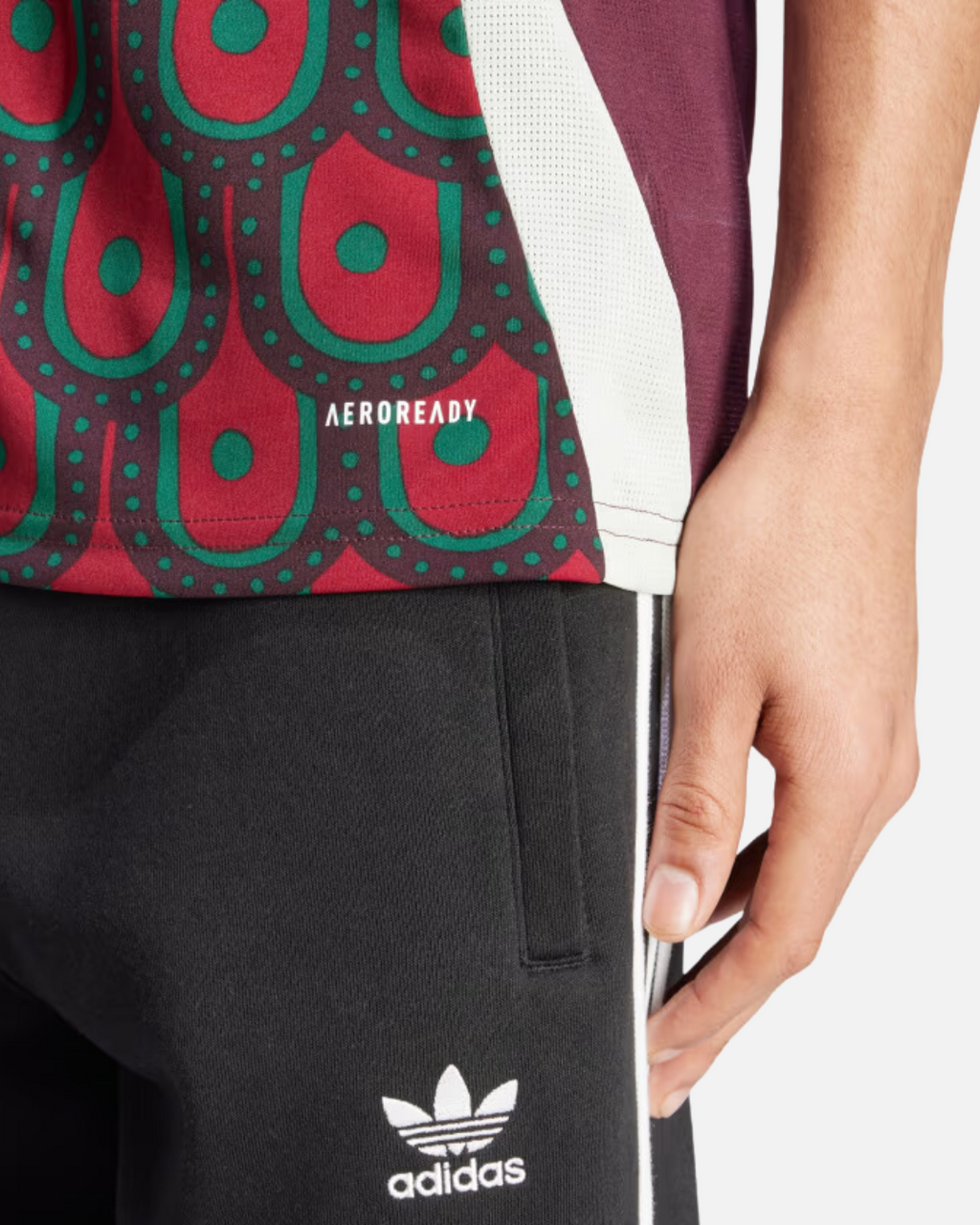 Maillot Domicile Mexique 2024/2025 - Rouge/Vert