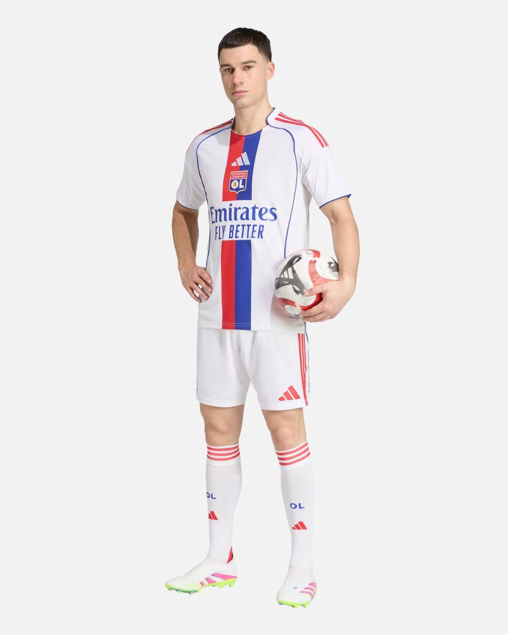 Maillot Domicile Olympique Lyonnais 2025/2026 - Blanc