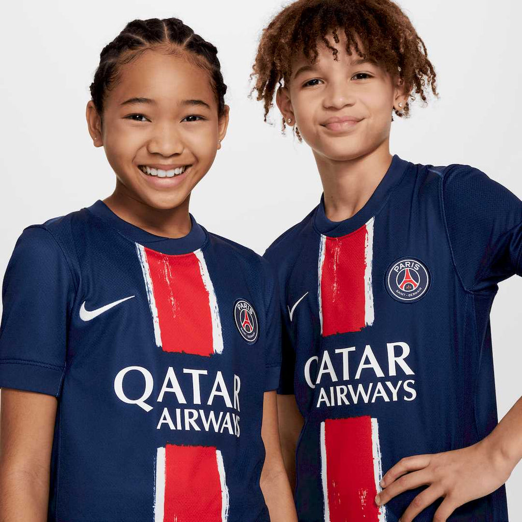 Maillot Domicile PSG 2024/2025 Junior - Bleu/Rouge/Blanc