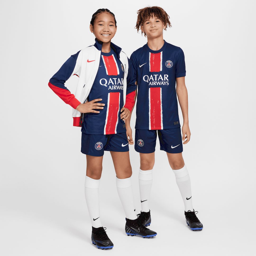 Maillot Domicile PSG 2024/2025 Junior - Bleu/Rouge/Blanc