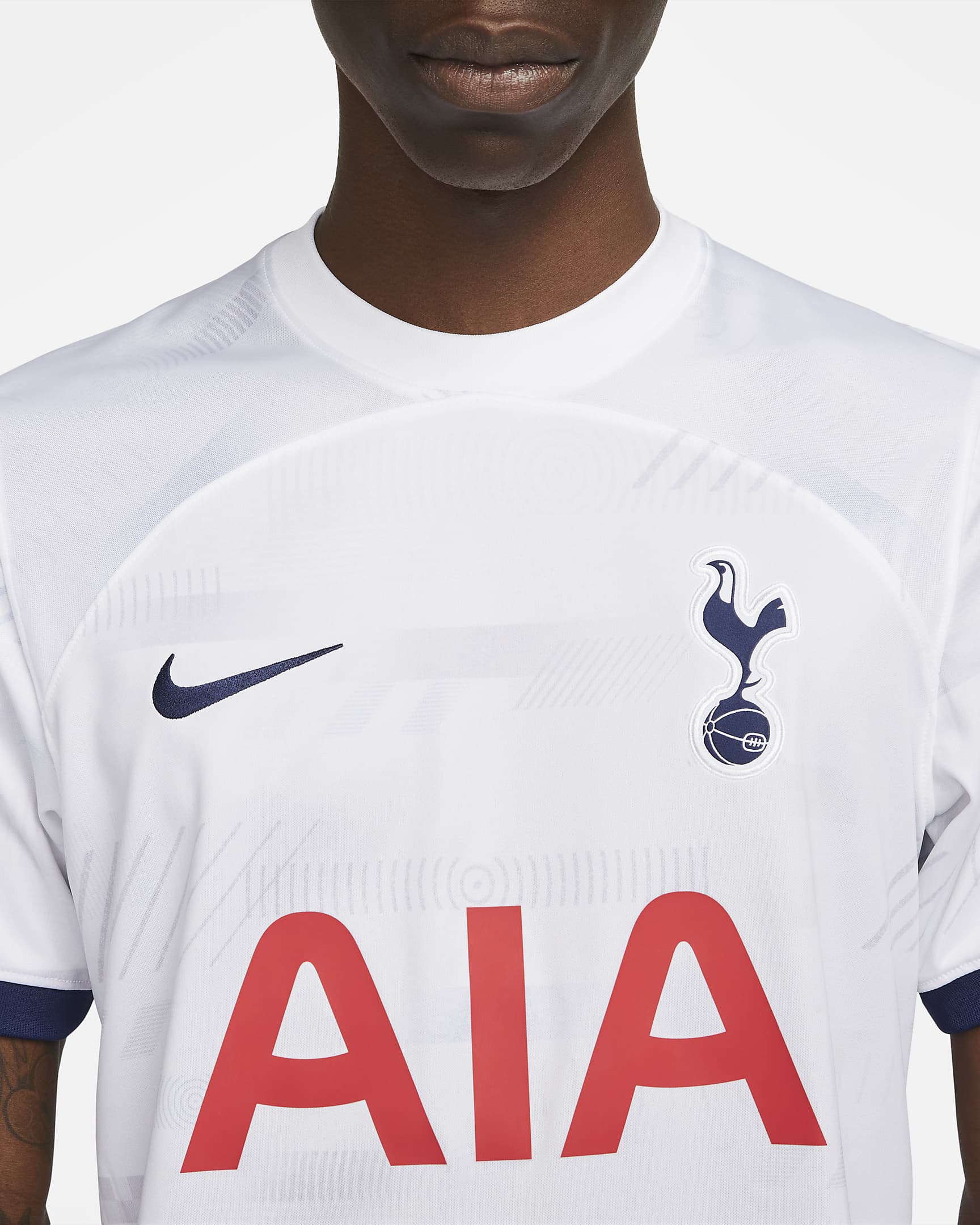 Maillot Domicile Tottenham 2023/2024 - Blanc/Bleu/Rouge