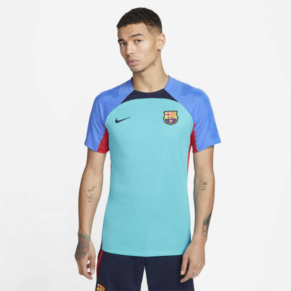 Maillot d'entrainement FC Barcelone Strike - Bleu/Rouge