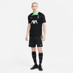 Short d'entrainement Liverpool - Noir/Vert/Blanc