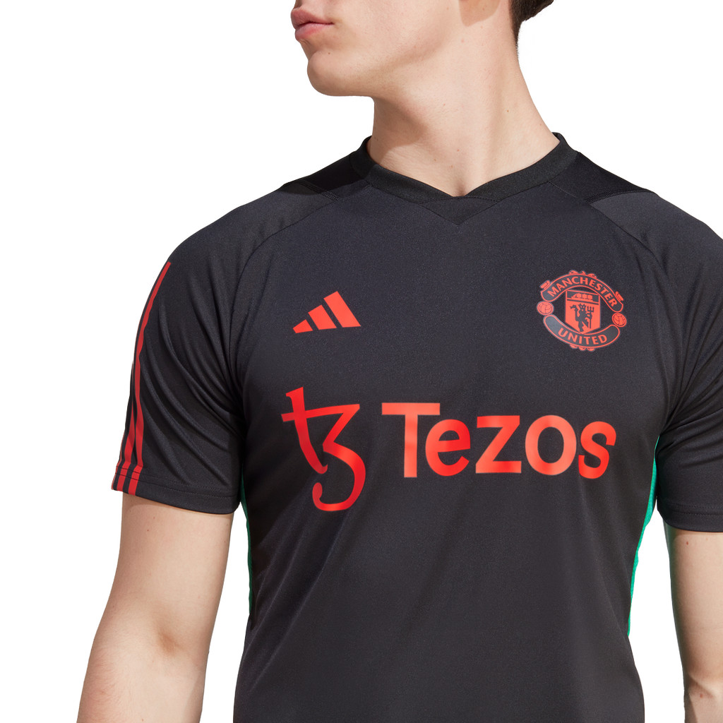 Maillot d'entrainement Manchester United - Noir/Rouge