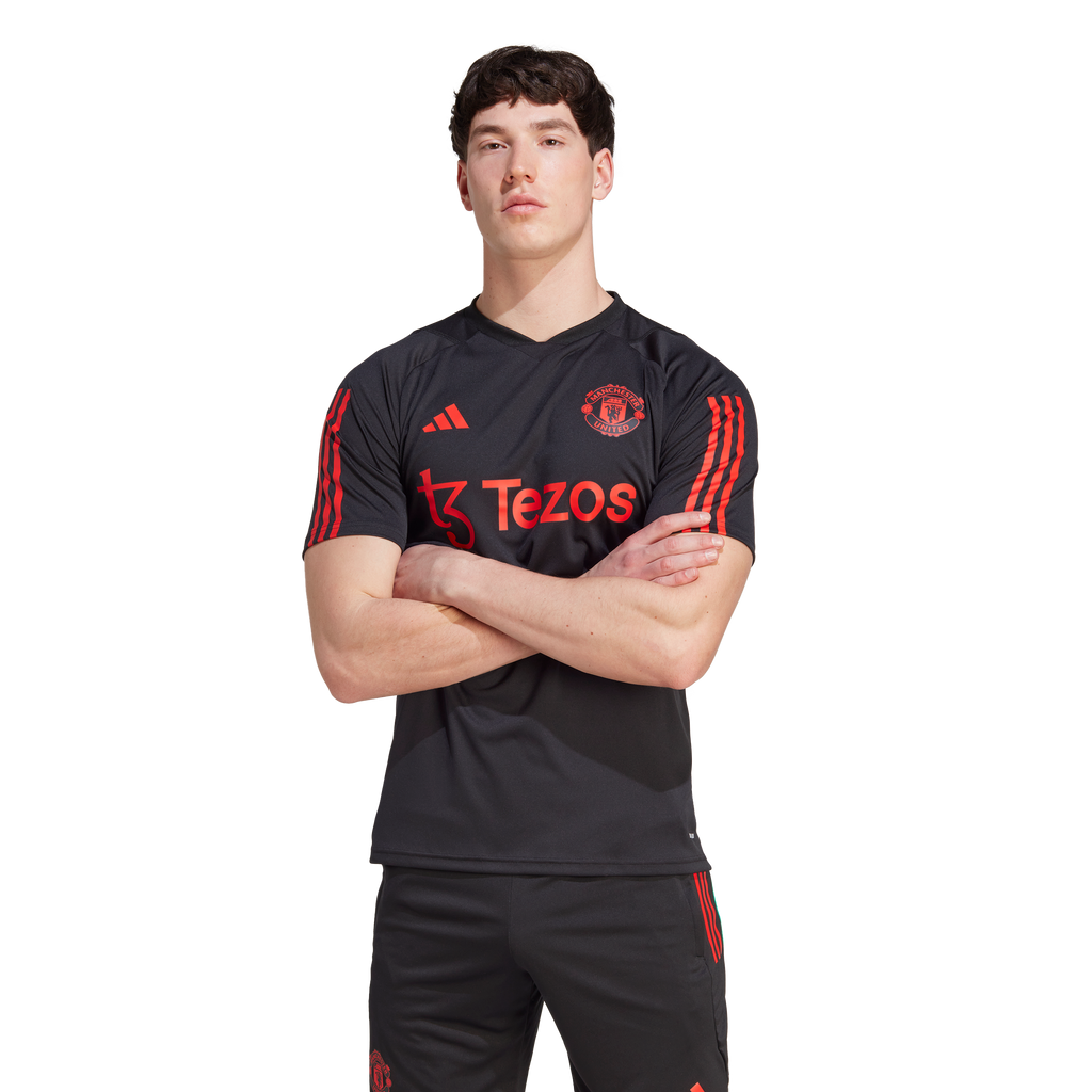 Maillot d'entrainement Manchester United - Noir/Rouge