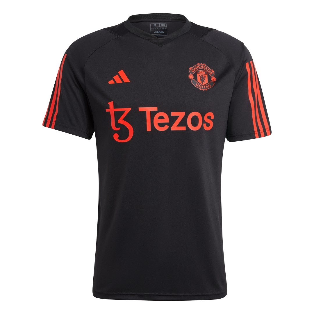 Maillot d'entrainement Manchester United - Noir/Rouge