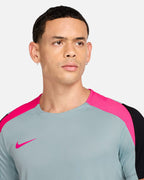 Maillot d'entraînement Nike Running Dri-Fit Strike - Gris/Rose