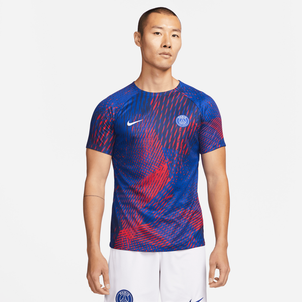 Maillot Pré-Match PSG 2022/2023 - Bleu/Rouge