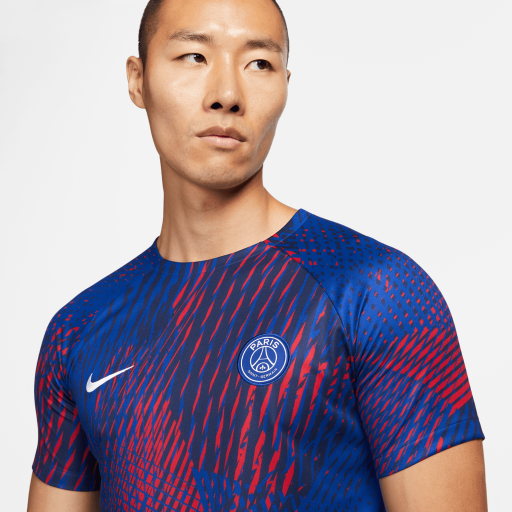 Maillot Pré-Match PSG 2022/2023 - Bleu/Rouge