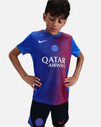 Maillot d'entraînement PSG Academy 2025/2026 Junior - Bleu/Rouge