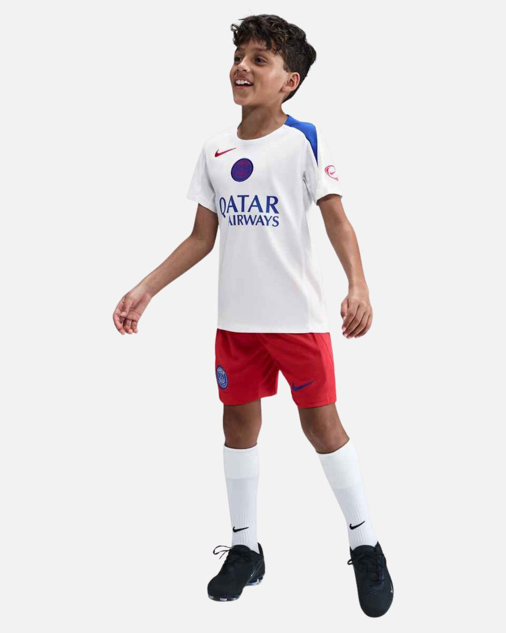 Maillot d'entraînement PSG Strike 2025/2026 Junior - Blanc