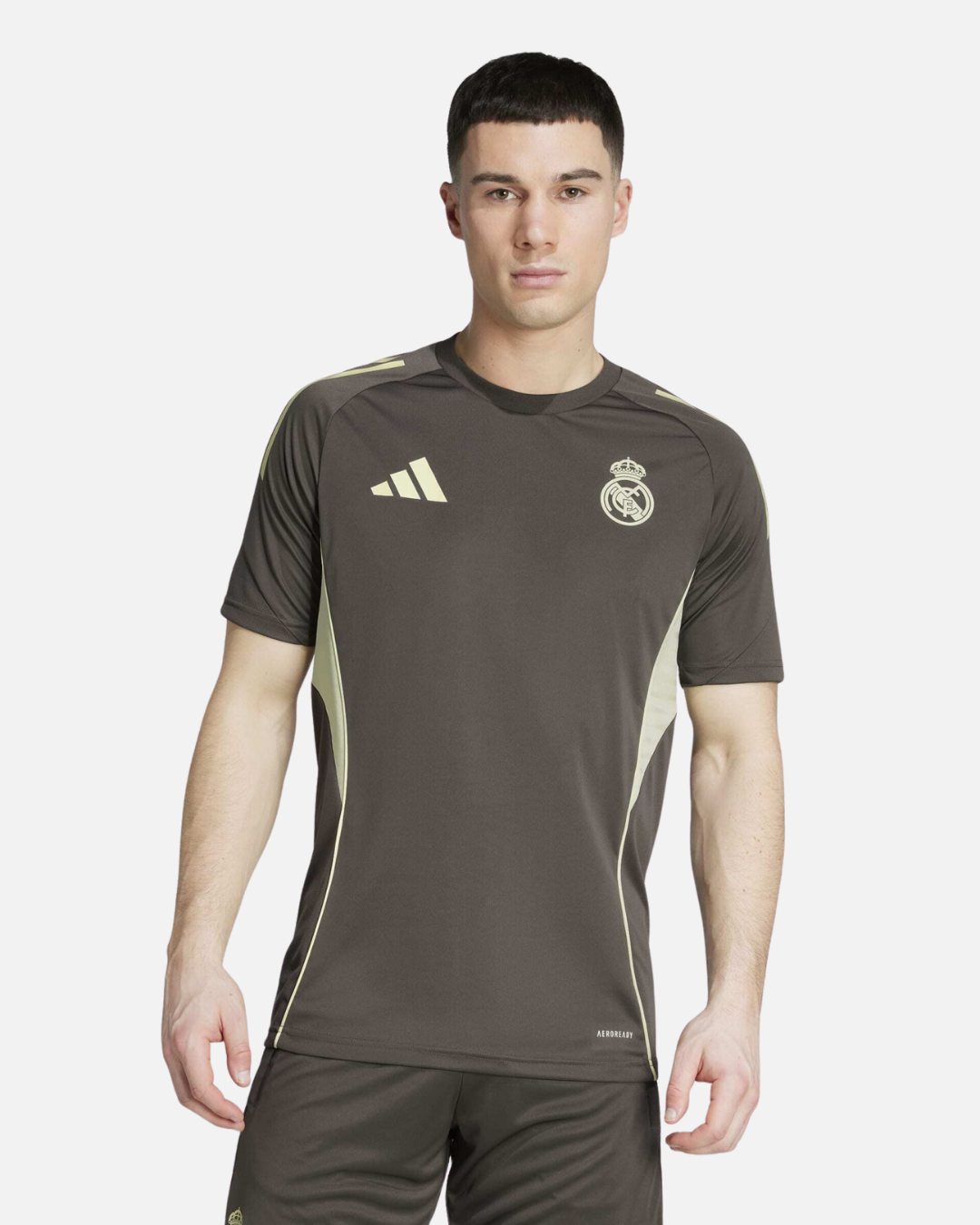 Maillot d'entraînement Real Madrid 2025/2026 - Kaki/Vert