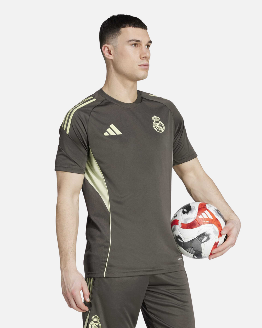 Maillot d'entraînement Real Madrid 2025/2026 - Kaki/Vert