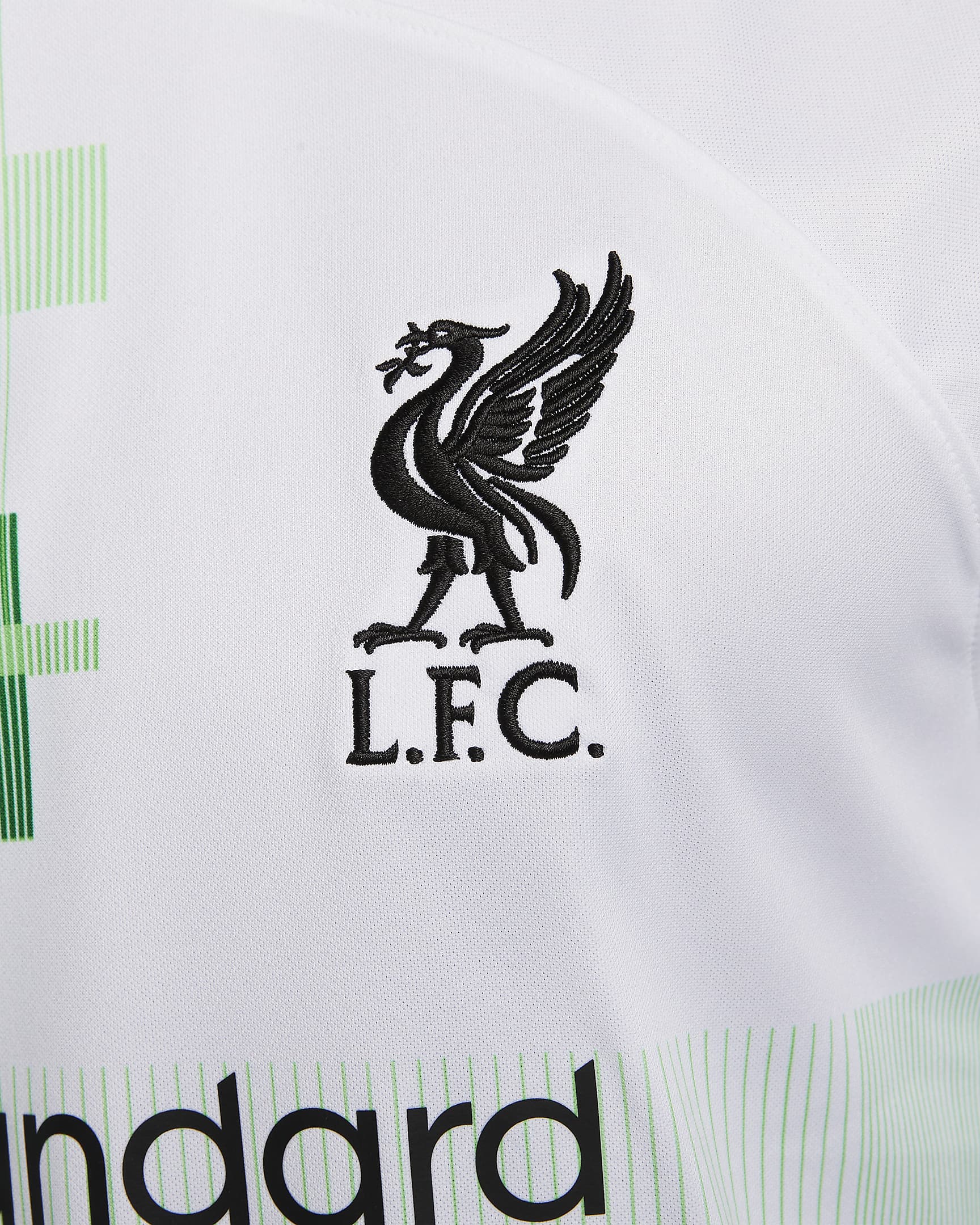 Maillot Extérieur Liverpool  - Blanc/Vert/Noir