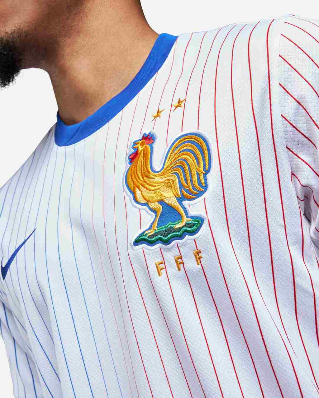 Maillot Extérieur Equipe de France 2024 - Blanc