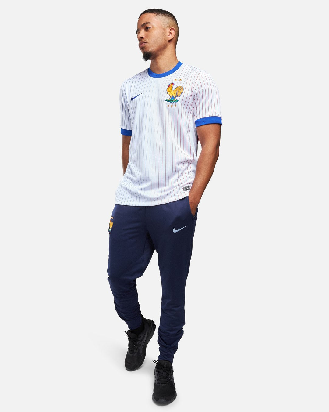 Maillot Extérieur Equipe de France 2024 - Blanc