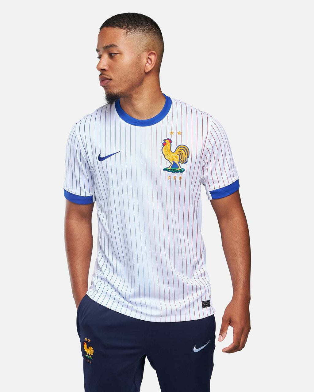 Maillot Extérieur Equipe de France 2024 - Blanc