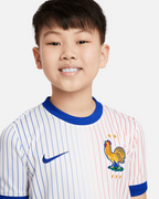 Maillot Extérieur Equipe de France Junior 2024 - Blanc/Bleu/Rouge
