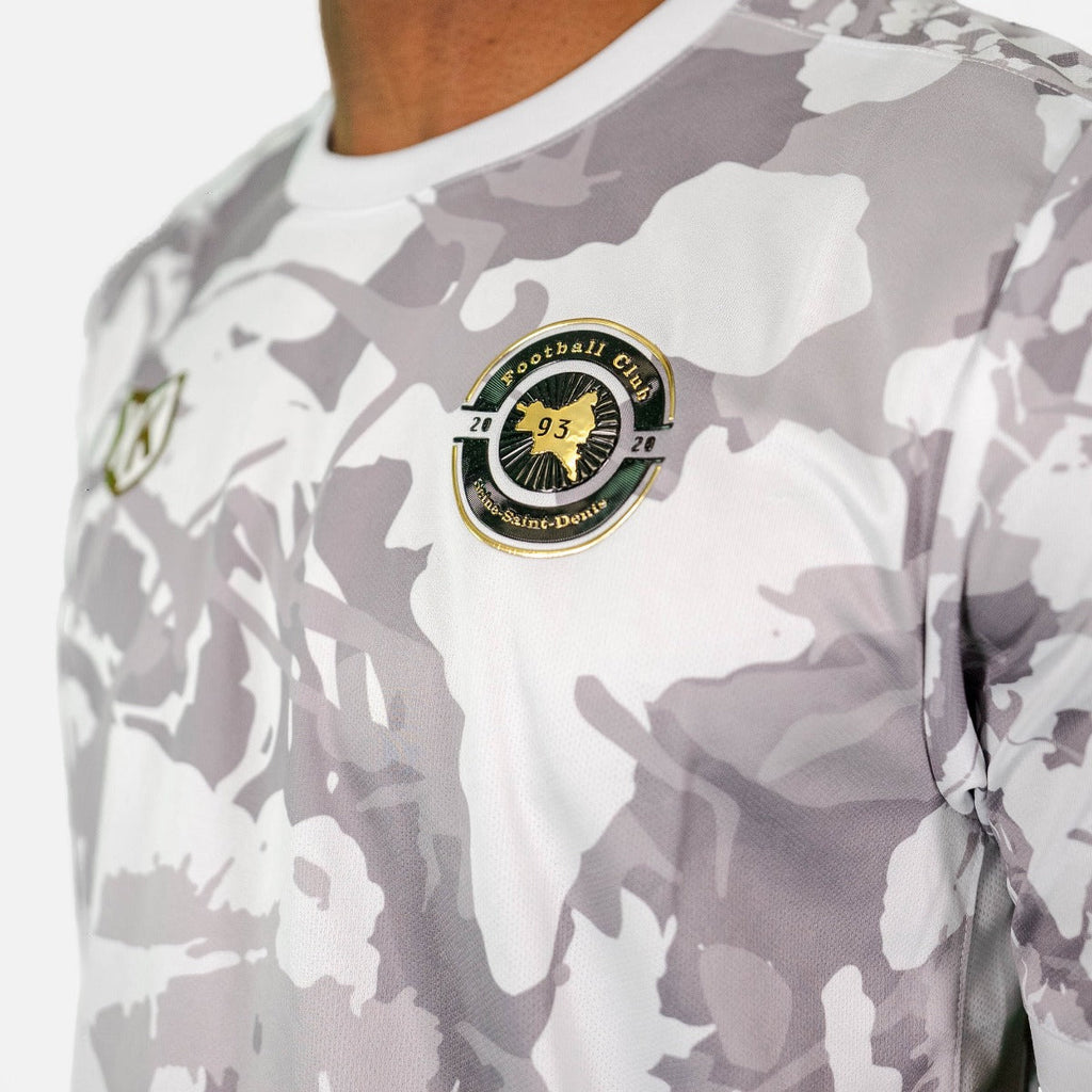 Maillot Extérieur FC 93 2022 - Blanc/Gris