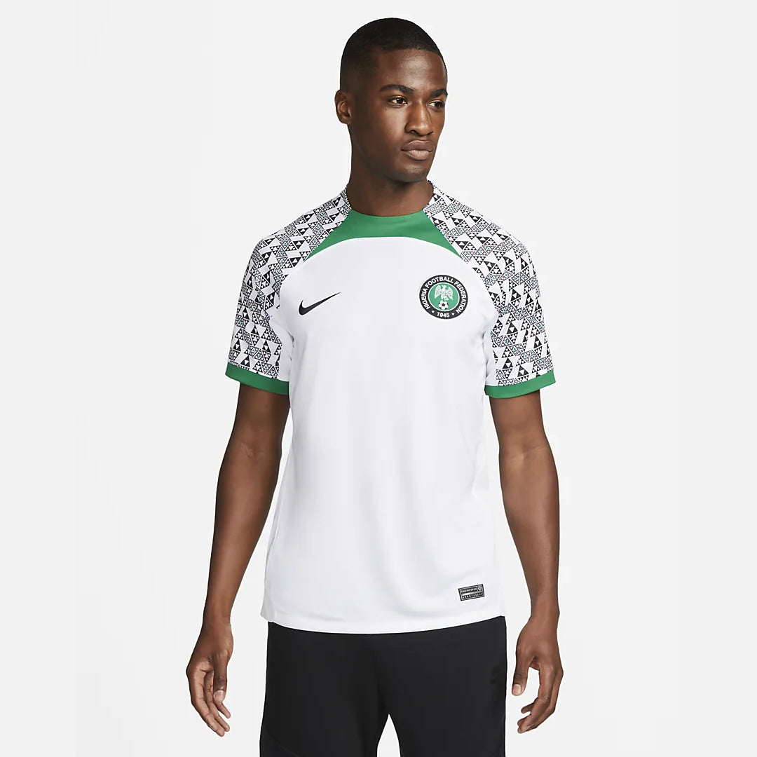 Maillot Extérieur Nigeria - Blanc/Vert/noir