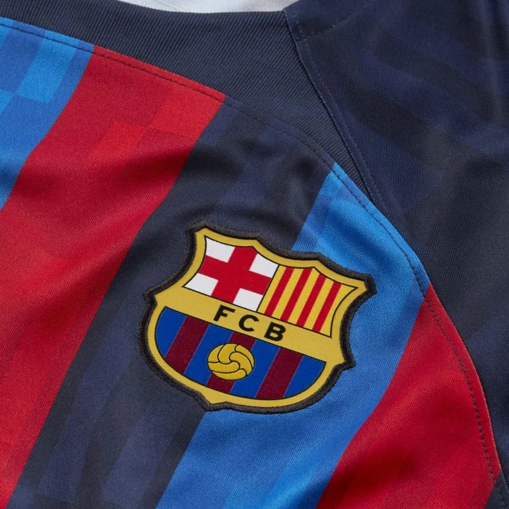 Maillot FC Barcelone Domicile - Bleu/Rouge