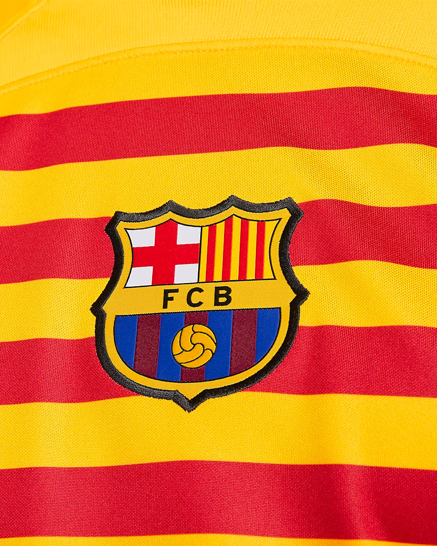 Maillot FC Barcelone Fourth - Jaune/Rouge/Bleu