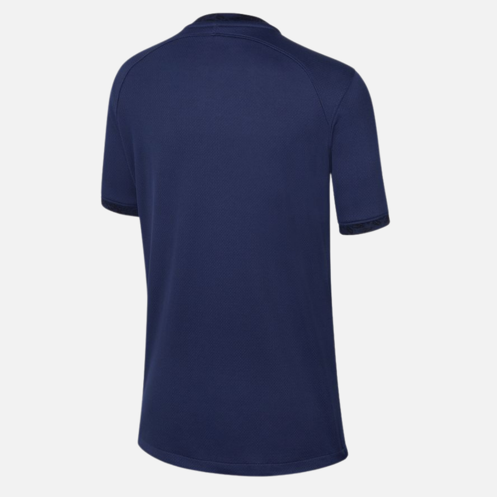 Maillot Equipe de France Domicile Junior 2022 - Bleu/Doré