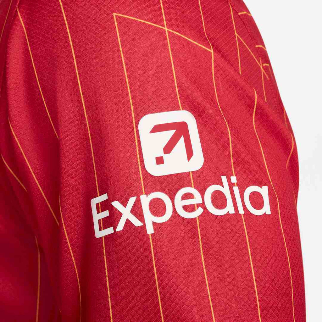 Maillot Liverpool Domicile 2024/2025- Rouge/Blanc
