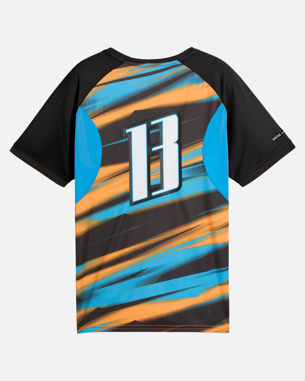 Maillot OM Faster 2024/2025 Junior - Orange/Bleu/Noir