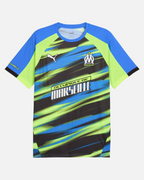 Maillot OM Faster 2024/2025 - Vert/Bleu/Noir