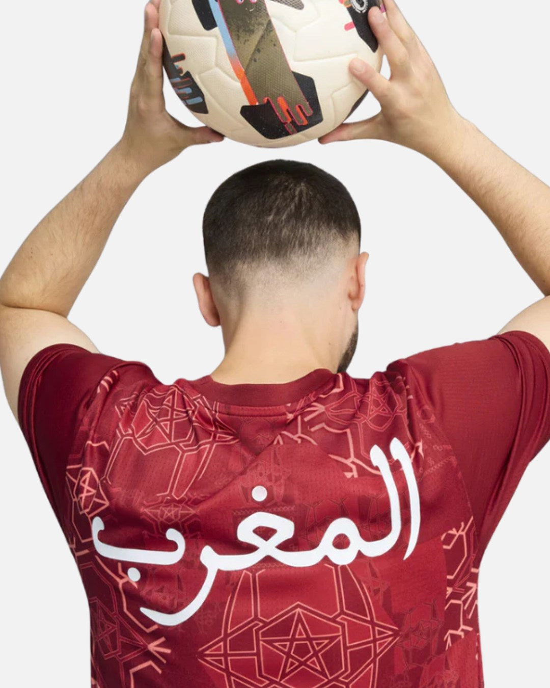 Maillot Prématch Maroc CAN 2025/2026 - Rouge