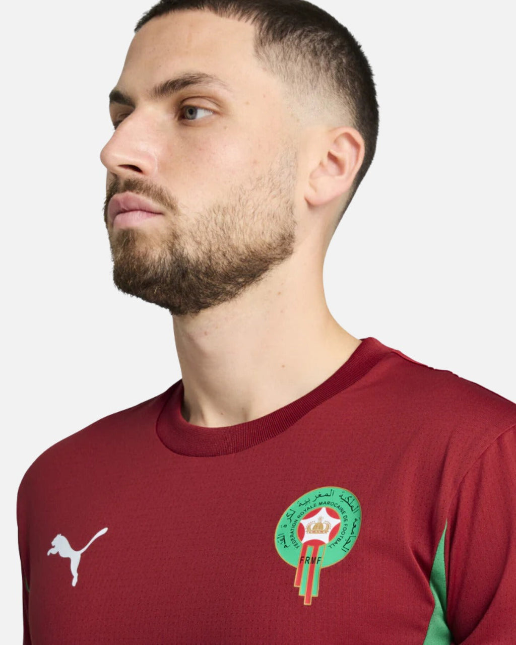 Maillot Prématch Maroc CAN 2025/2026 - Rouge