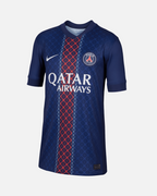 Maillot PSG Domicile Junior 2025/2026 - Bleu/Rouge