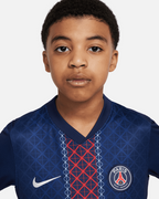 Maillot PSG Domicile Junior 2025/2026 - Bleu/Rouge