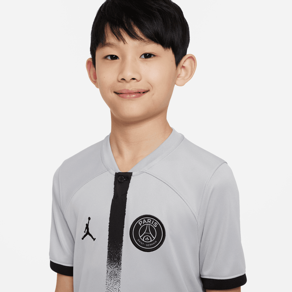 Maillot PSG Extérieur Junior - Gris/Noir