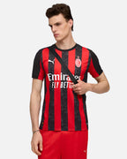 Maillot Puma AC Milan Domicile 2025/2026 - Noir/Rouge