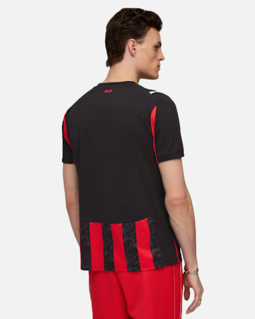 Maillot Puma AC Milan Domicile 2025/2026 - Noir/Rouge