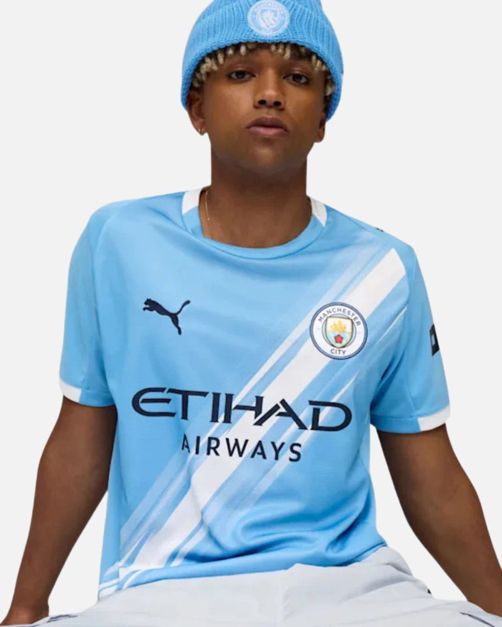 Maillot Puma Manchester City Domicile 2025/2026 - Bleu