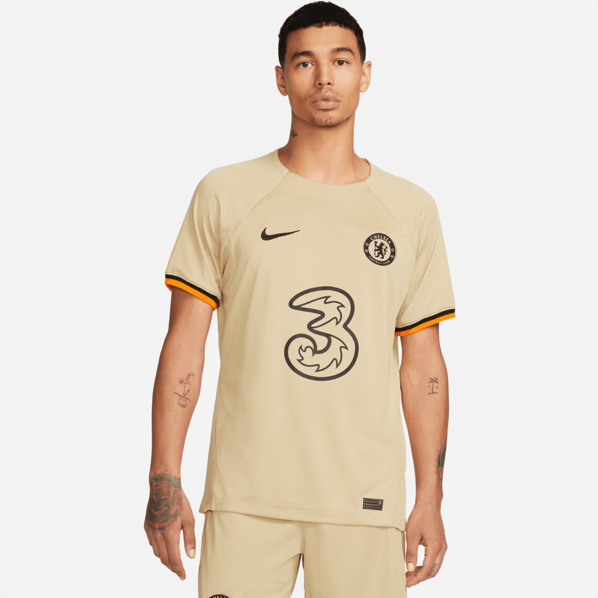 Maillot Third Chelsea - Beige/Noir