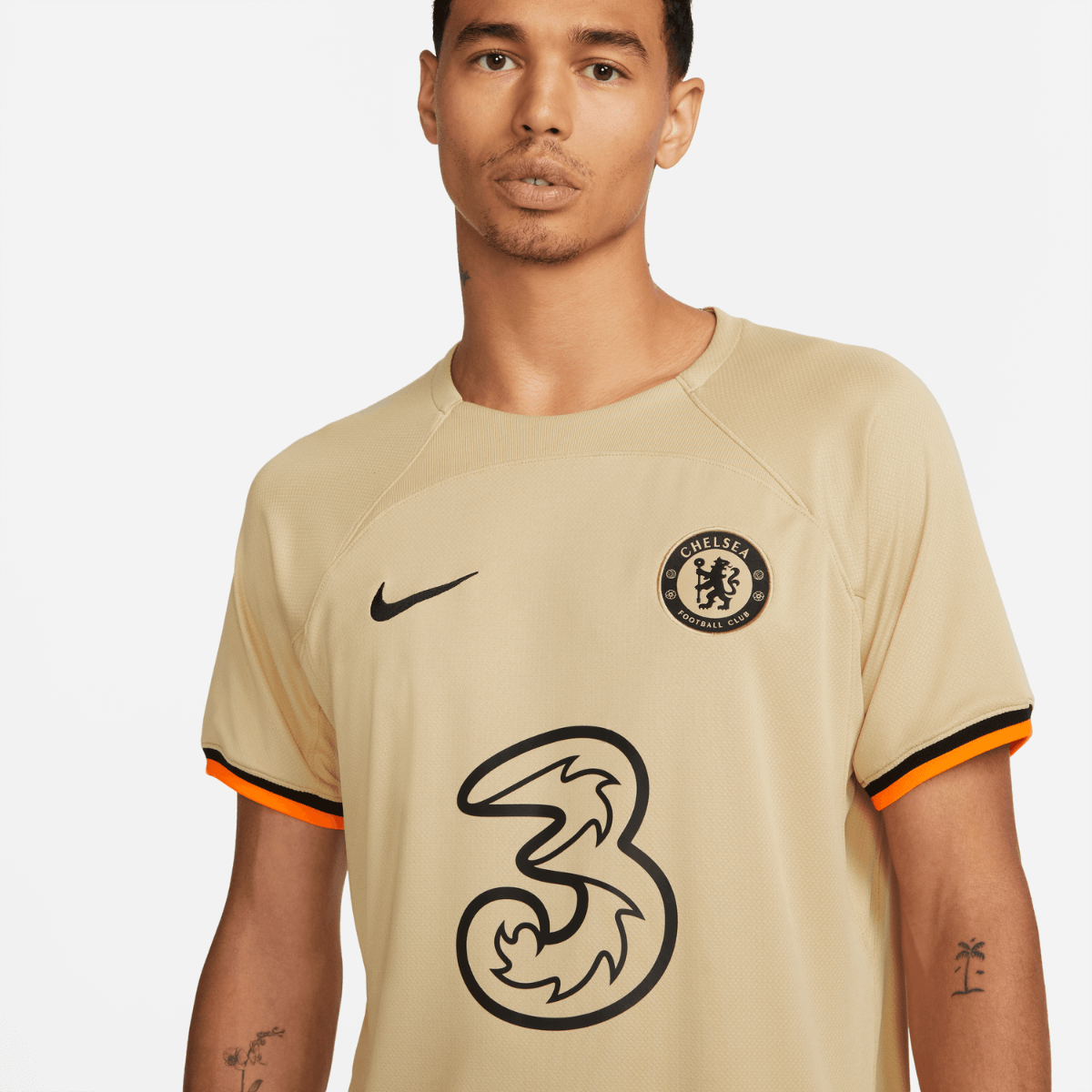 Maillot Third Chelsea - Beige/Noir