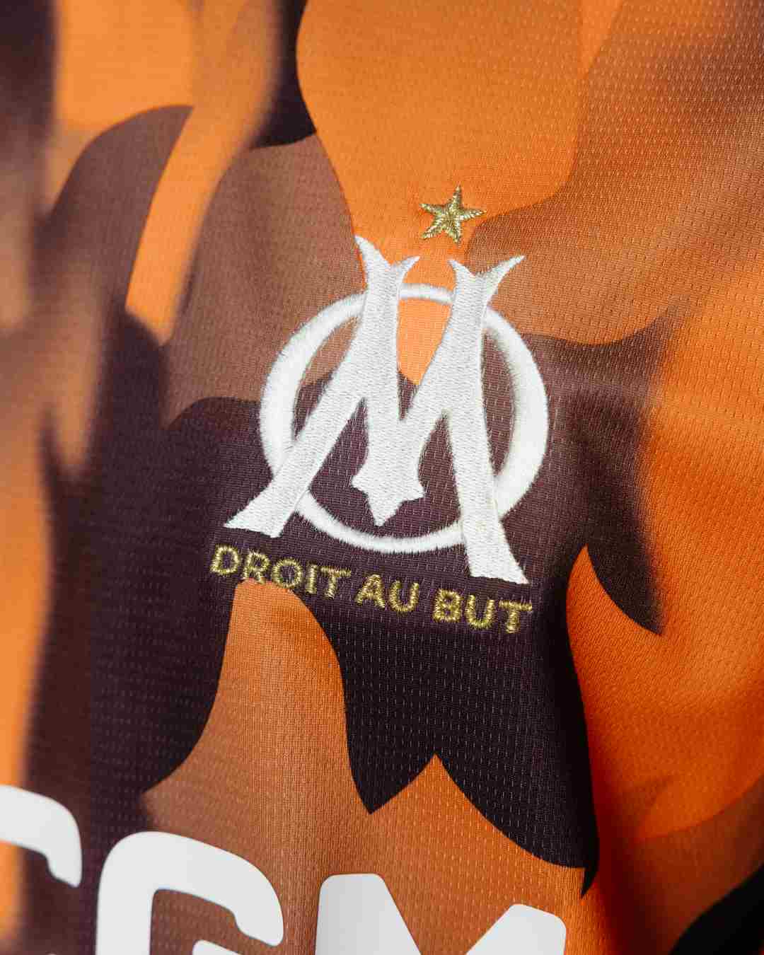 Maillot Third OM - Noir/Orange
