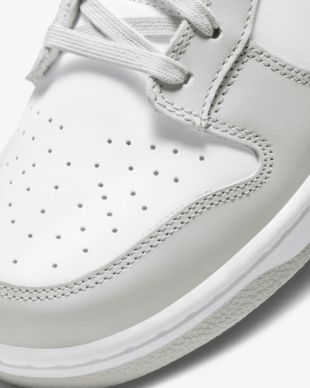 Nike Dunk Low Retro - Blanc/Gris