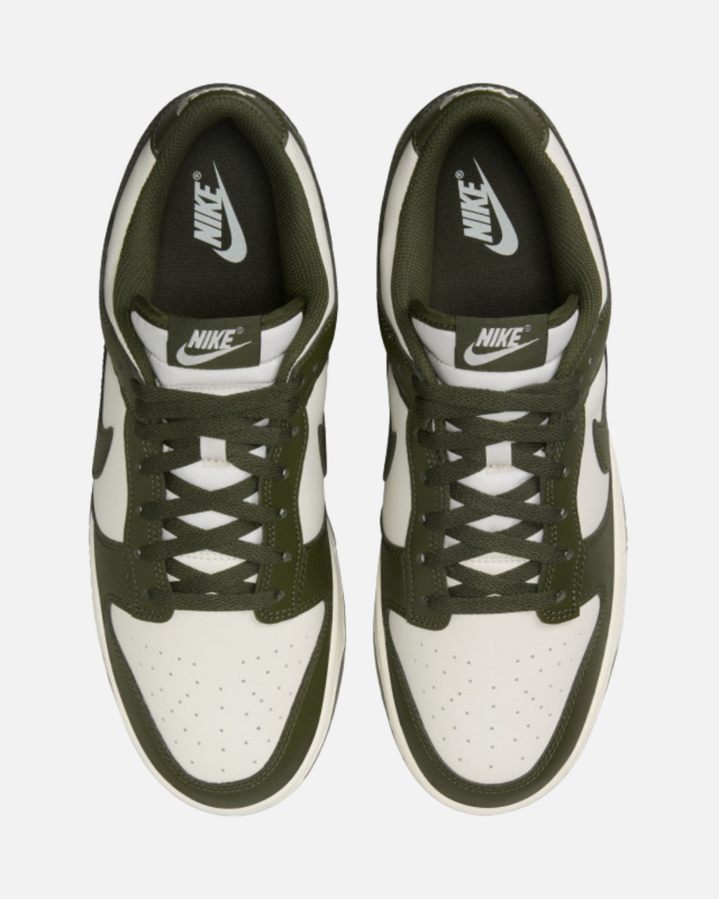 Nike Dunk Low Retro - Kaki/Blanc