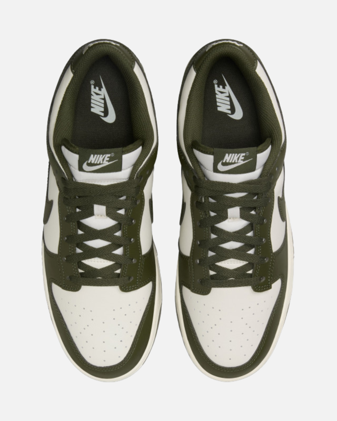 Nike Dunk Low Retro - Kaki/Blanc