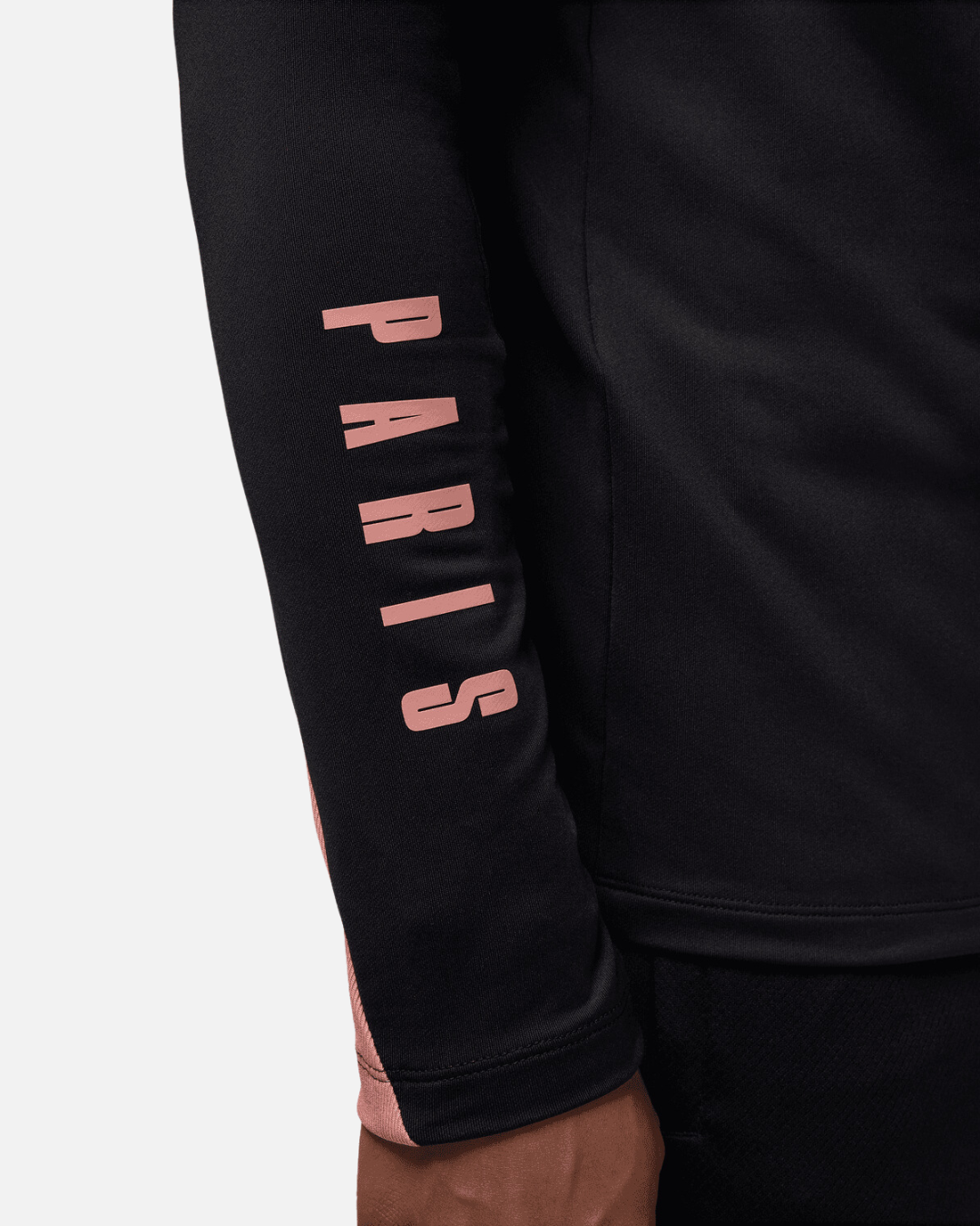 Haut d'entrainement PSG 2024/2025 - Noir/Rose